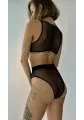 Boyfriend halter bra with thongs or classic panties