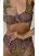 Bright lace woman lingerie set: underwire bra and thong panties